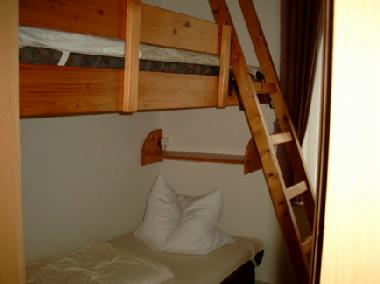 Schlafzimmer mit zwei separaten Betten