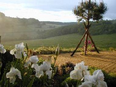 Blick von der Terrasse IRIS