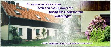 Ferienhaus mit  Ferienwohnung 1 und 2