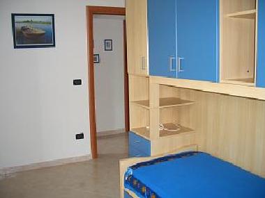 Schlafzimmer mit 2 Einzelbetten