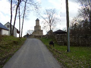 Fuweg zur Burg Grimburg