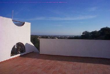 Blick zum Strand von Luz de Tavira
