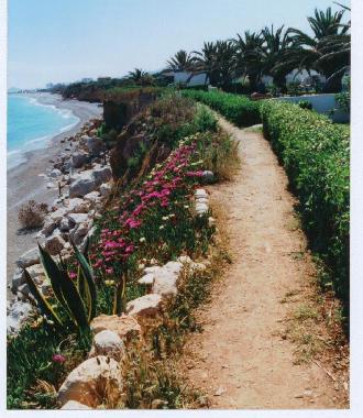 Strandweg im Surrach