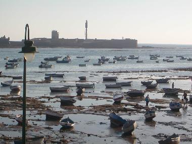 Blick von der Playa de la Caleta