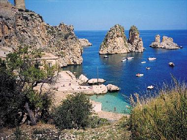 Ferienhaus in CASTELLAMMARE DEL GOLFO (Trapani) oder Ferienwohnung oder Ferienhaus