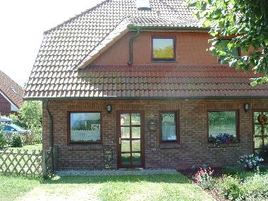 Unser Ferienhaus von vorn