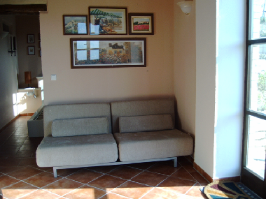 Tramonto Schlafsofa in Wohnraum