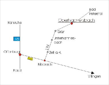 Ferienwohnung in Oberharmersbach (Schwarzwald) oder Ferienwohnung oder Ferienhaus