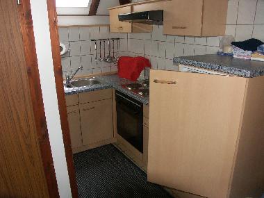 Kche mit 4 Kochplatten
