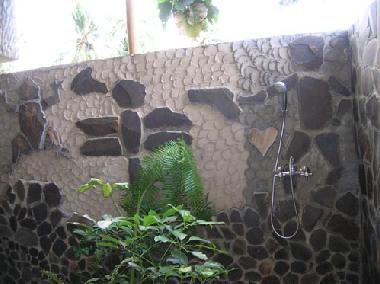 Dusche Villa Manuk Batu Erdgeschoss