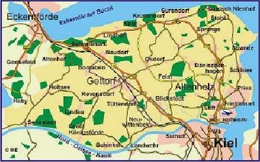 Unterkunft in Kiel, Gettorf und nahe Eckernf�rde