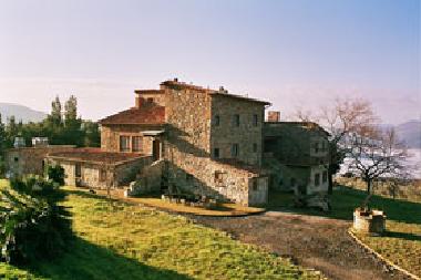 Vorderansicht des Landgutes La Bandita