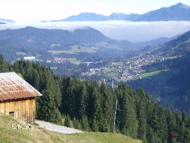 Riezlern richtung Oberstdorf