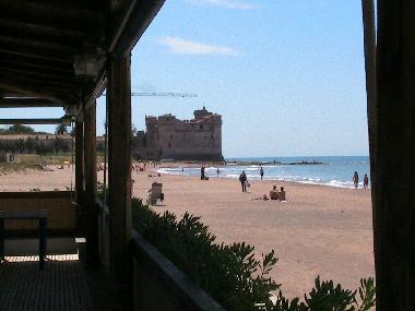 Santa Severa castle, the best beach 3km far