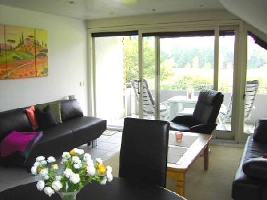 Wohnzimmer und Ausblick