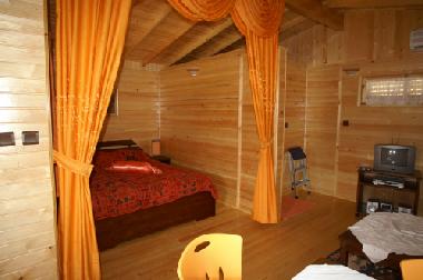 Schlafnische mit Doppelbett Fewo C