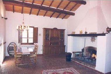 Wohnzimmer der grossen Wohnung