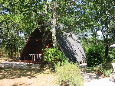 Chalet in Terrasson La Villedieu (Dordogne) oder Ferienwohnung oder Ferienhaus