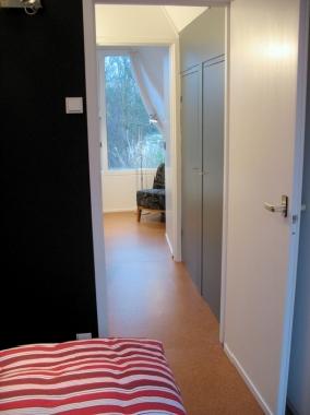 A-Huis Scharendijke   :  Sicht zum zweiten Schlafzimmer