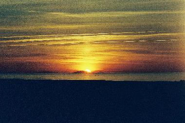 Sonnenaufgang in Narbonne-Plage