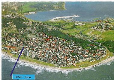 Lage der FEWO auf der Insel Norderney
