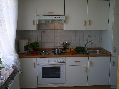 vollstndig eingerichtete Kche