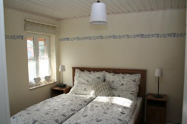 das erste Schlafzimmer im Erdgeschoss- ein weiteres auf dem Hems