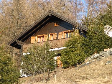 Chalet in Nax (Sion) oder Ferienwohnung oder Ferienhaus