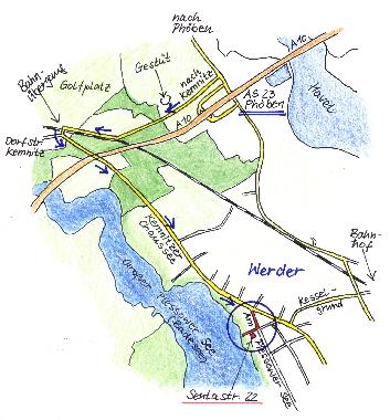 Anfahrtsskizze