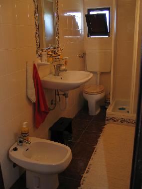 Duschbad mit dem landes�blichen Bidet