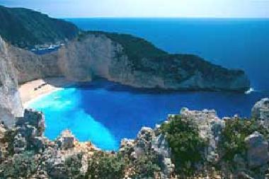 Schiffswrack-Bucht auf Zakynthos