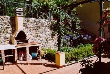 Grill neben der haupt Terrasse