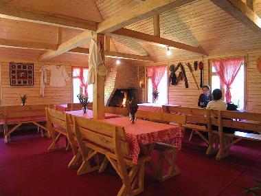 Das Restaurant der Villa Radigost