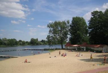 Sandbadestrand am Klostersee 