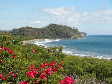 Blick zum Playa Buena Vista Sandstrand ca. 250 Meter vom Haus