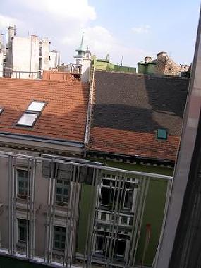 Aussicht vom Balkon