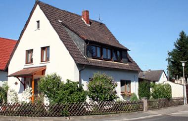 In diesem Haus befindet sich die Ferienwohnung im 1.Stock