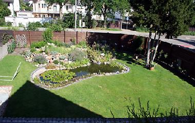 Ausblick vom kleinen Balkon