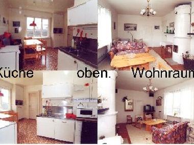 K�che und Wohnung