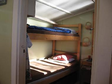 Schlafzimmer mit Stockbett