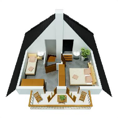 Ferienhaus in Kirchheim (Kurhessisches Bergland) oder Ferienwohnung oder Ferienhaus