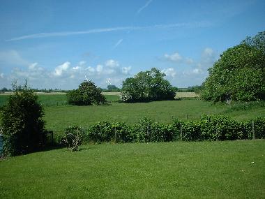 Aussicht aus K�che und Wohnzimmer