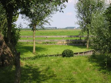 die Gegend von der Terrasse