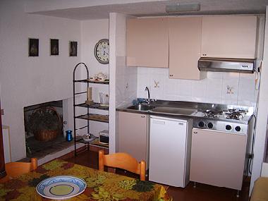 Wohn-/ Essraum mit Kamin