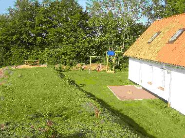 Der Garten mit Terasse