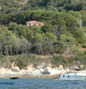 Das Haus von der Kste aus