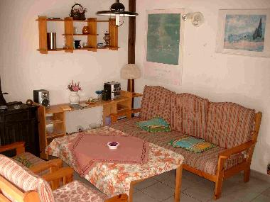 Sitzecke im Wohnzimmer