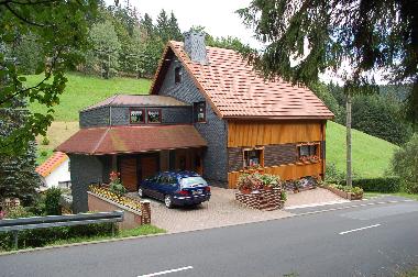 Blick auf unsere Pension