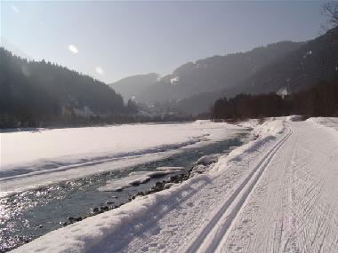 Langlaufen entlang Enn