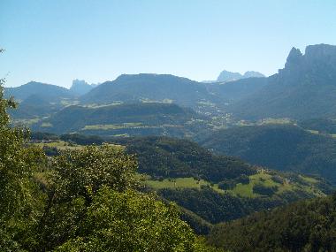 Ausblick vom Wohn- und Schlafzimmer